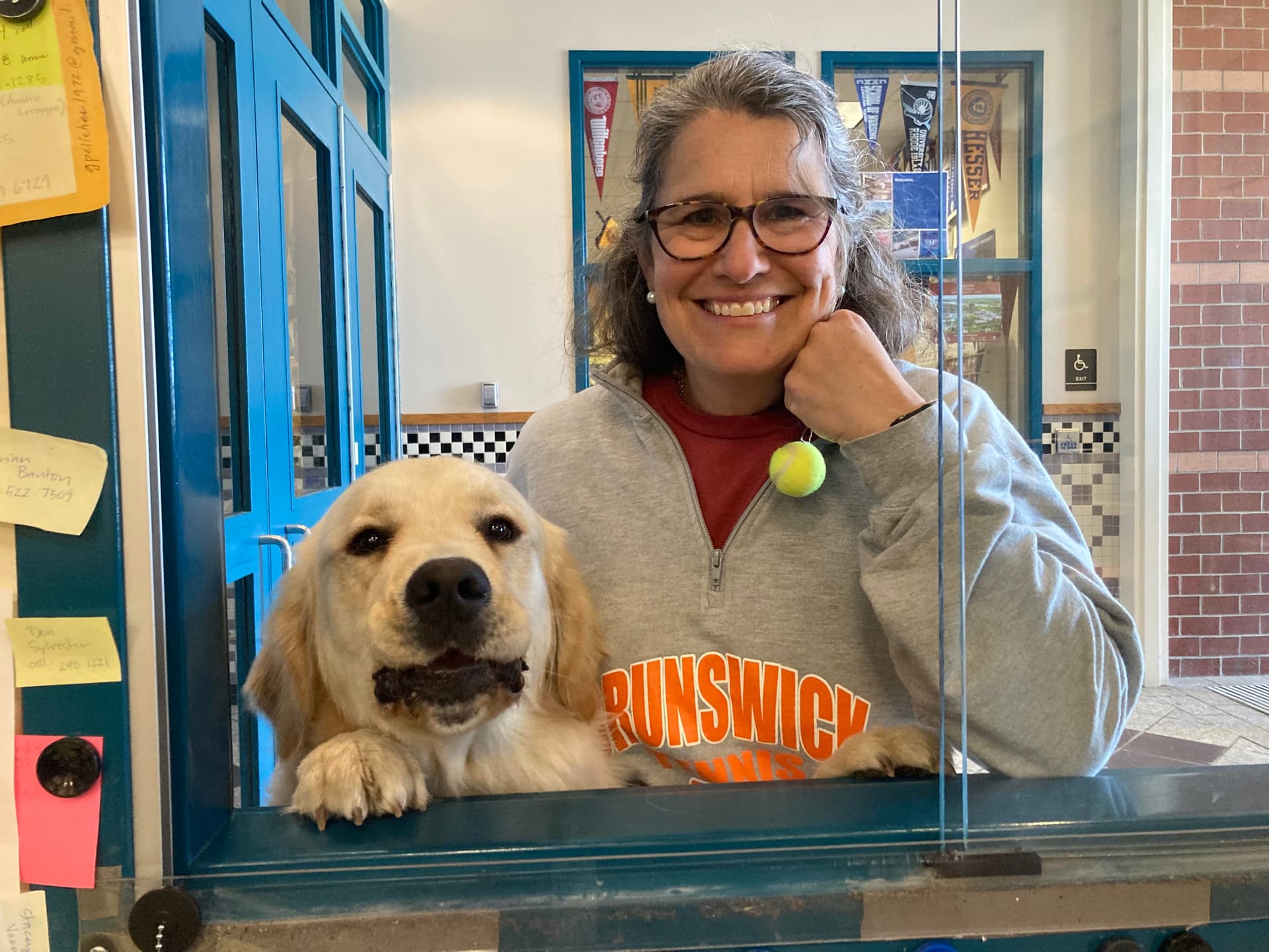 Brunswick Schools Deploy Therapy Dogs to Support Students' Emotional Well-Being