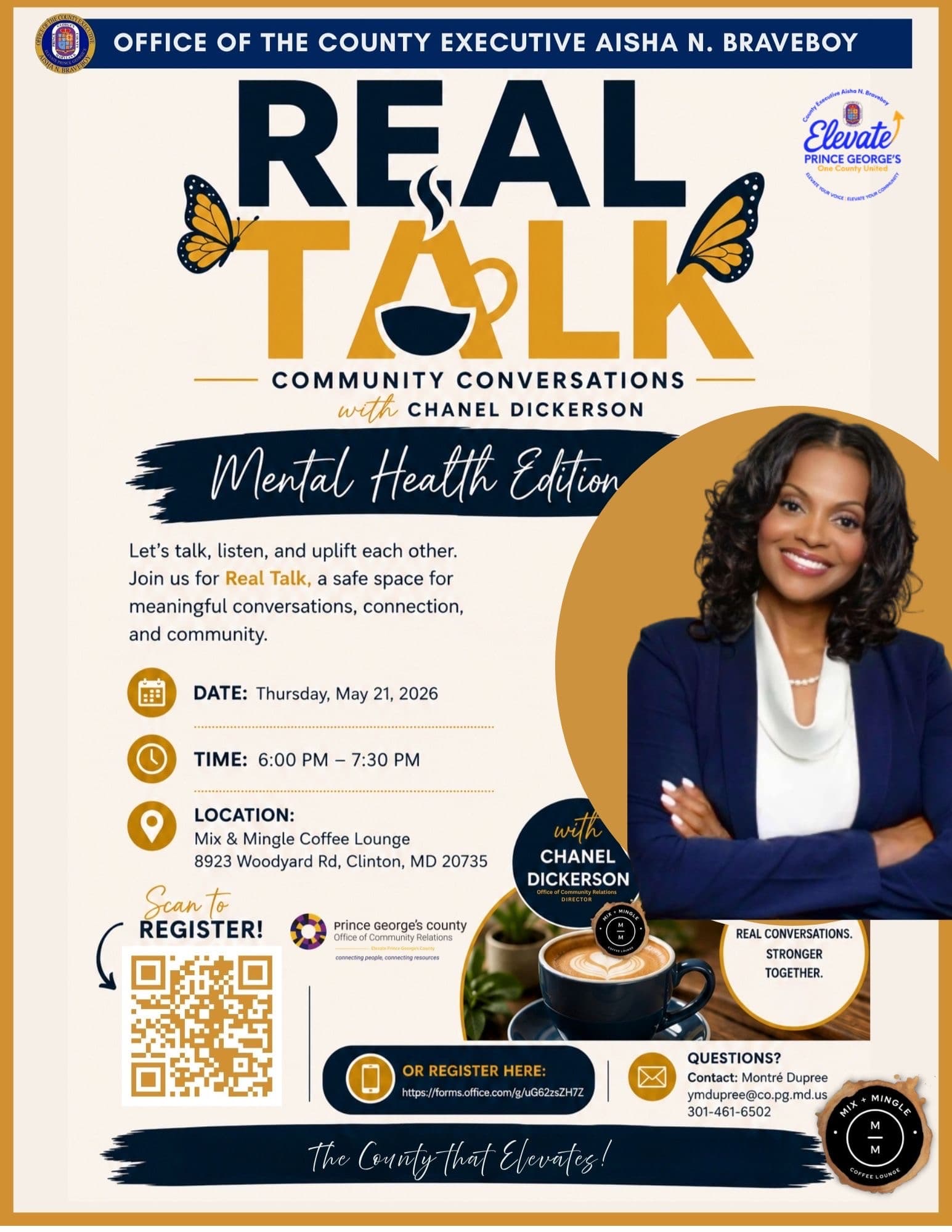 Prince George's County to host mental health talk in Clinton