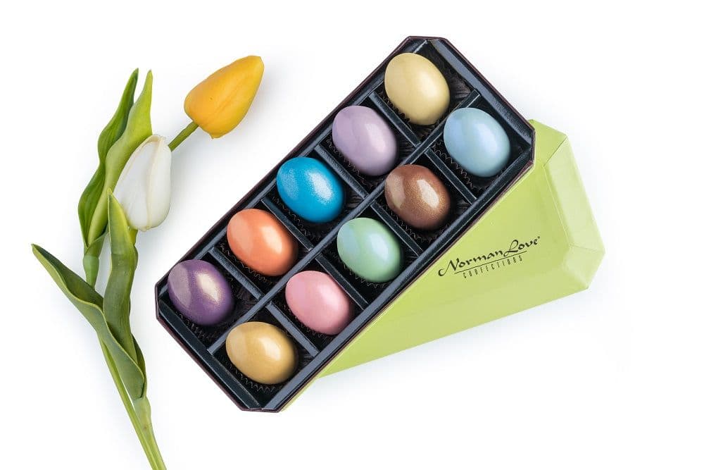 Norman Love Launches Limited-Edition 2026 Easter Egg-Shaped Bonbon Collection