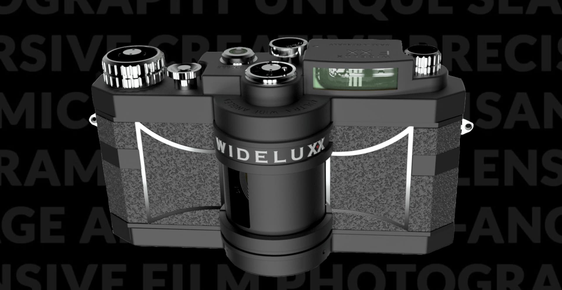 Jeff Bridges Unboxes Near Production WideluxX F10 Panoramic Film Cameras