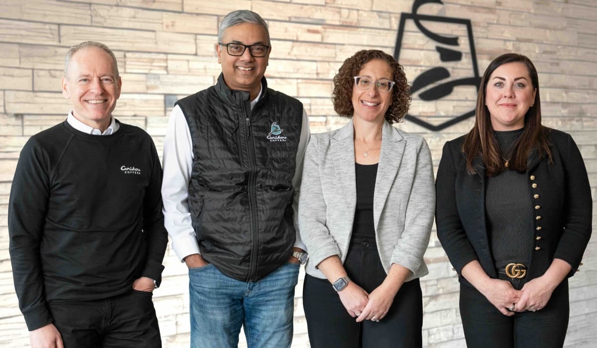 Caribou Coffee adds four vice presidents in leadership reset