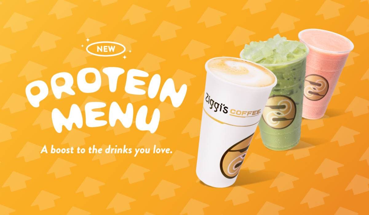 Ziggi’s Coffee adds permanent protein menu with 30 drink options