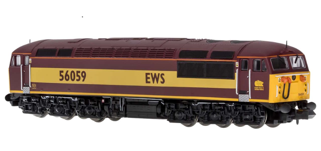 Dapol Class 56 N Gauge samples due, liveries and prices revealed