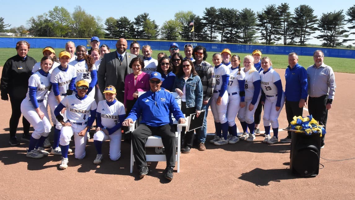 Rowan College honors coach Steve DePasquale before retirement after 32 years