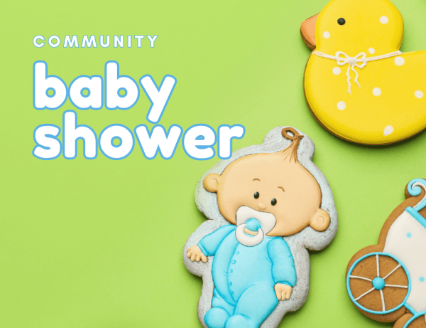 Reed Memorial Library baby shower connects families to local support network