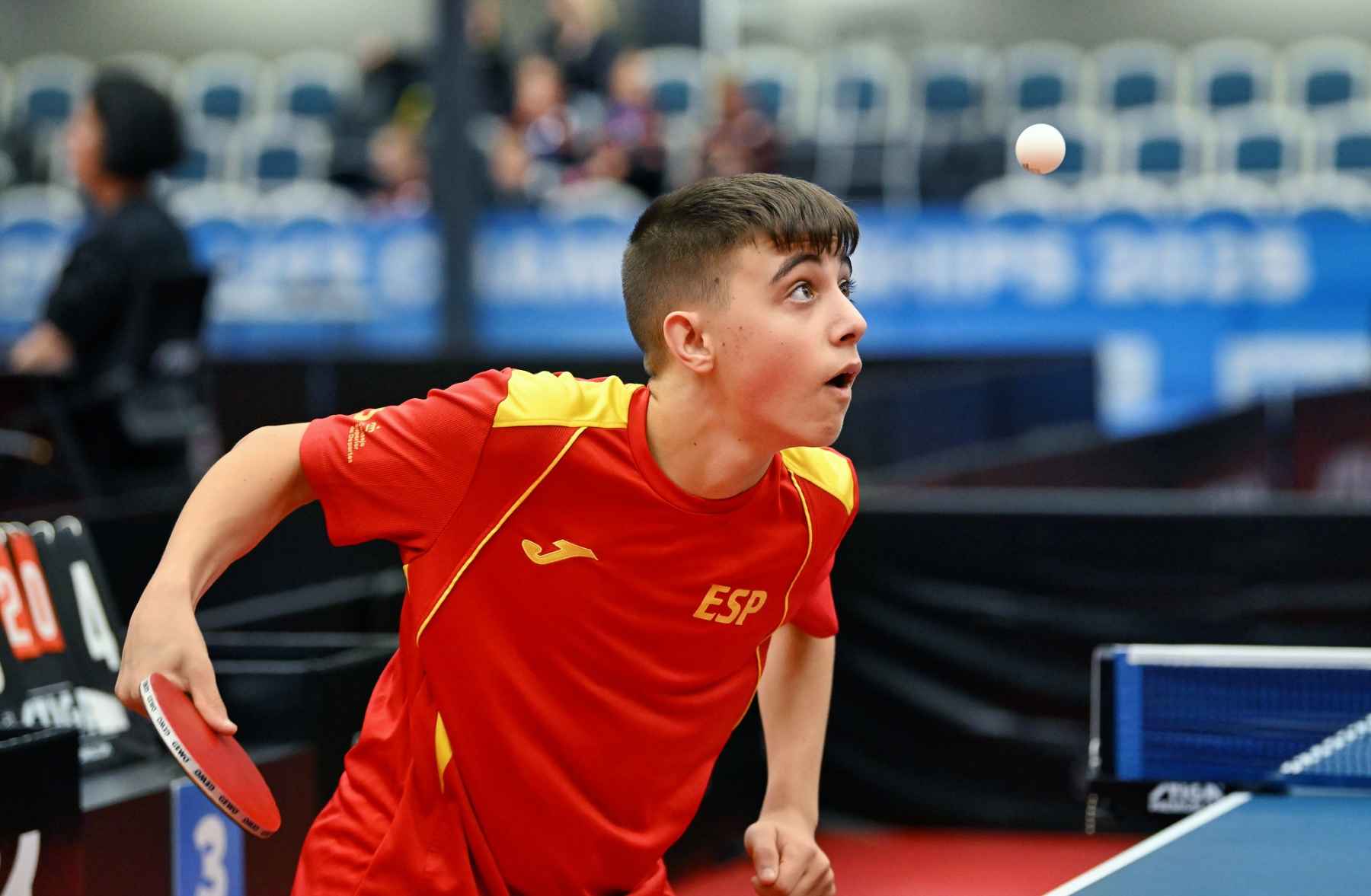 Sasha Malov represents Spain at WTT Youth Contender Manama