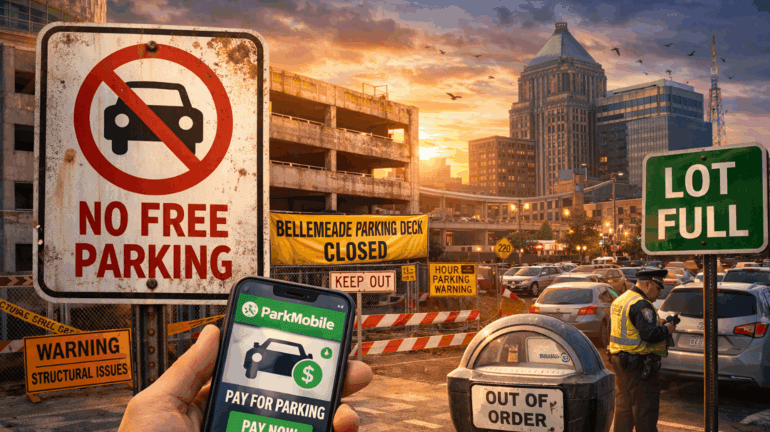 Downtown Greensboro Surface Lots Move to Paid Parking in 2026