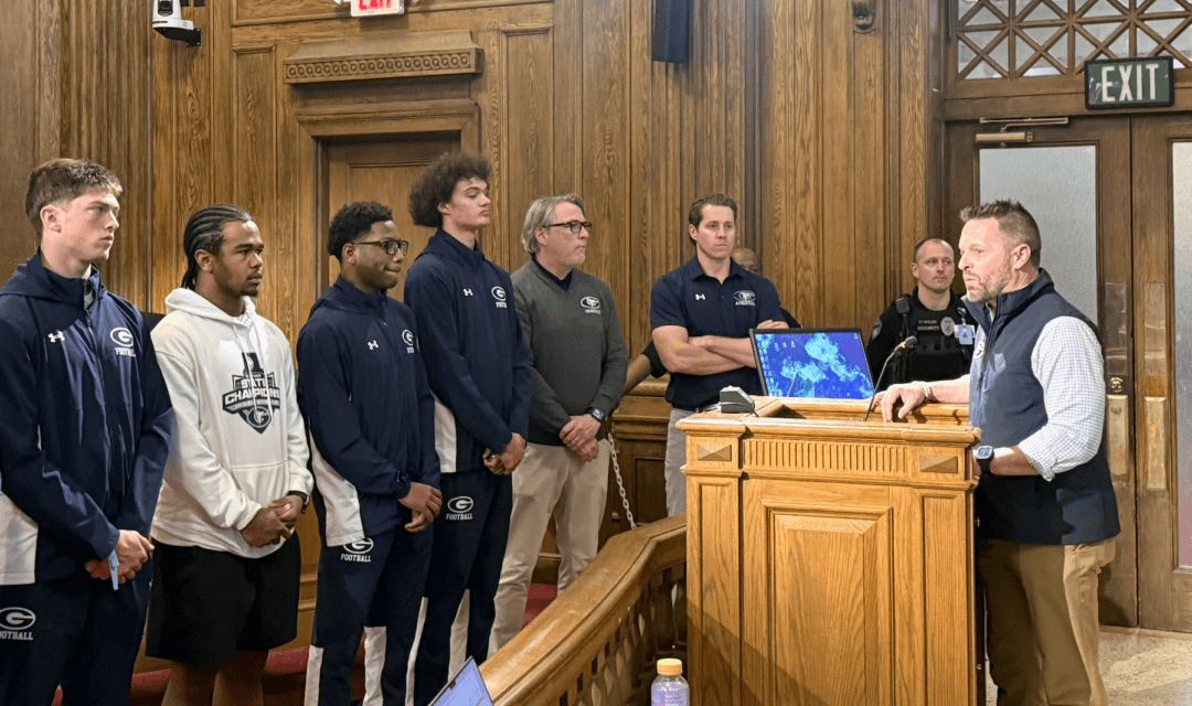 Guilford County Commissioners Honor Grimsley Football Champions After Perfect Season