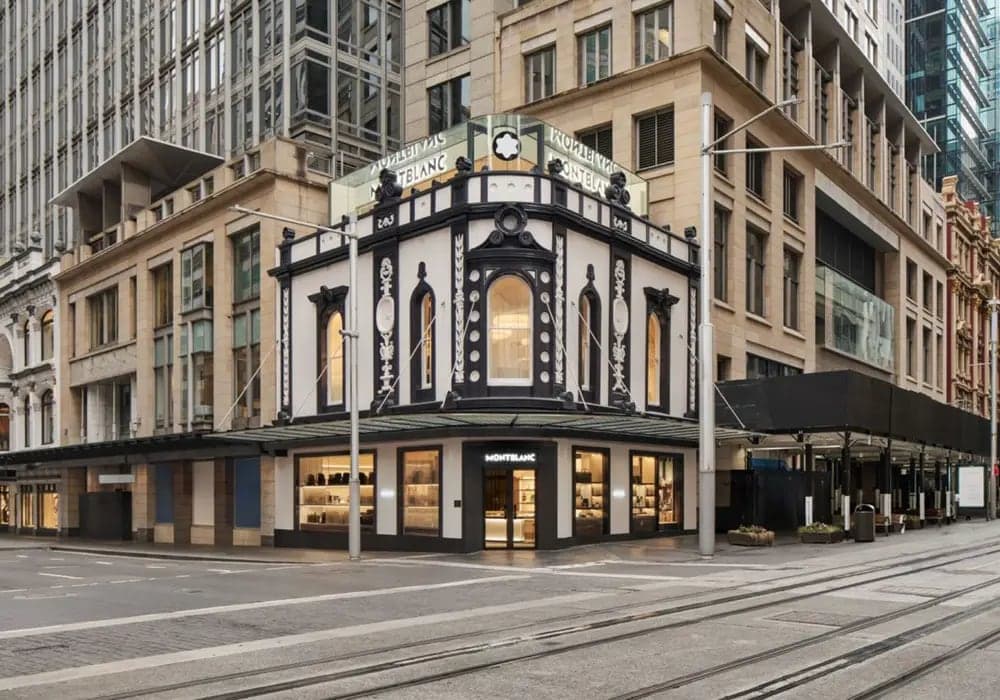 Montblanc Opens First Australian Flagship in Heritage Building on George Street