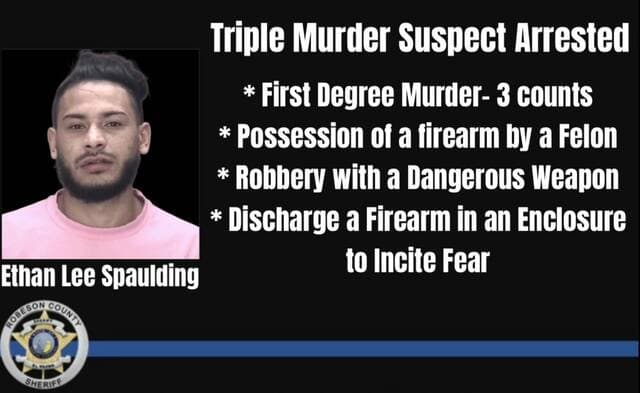 Maxton Man Charged With Triple Homicide After Three Found Dead in Prospect Camper