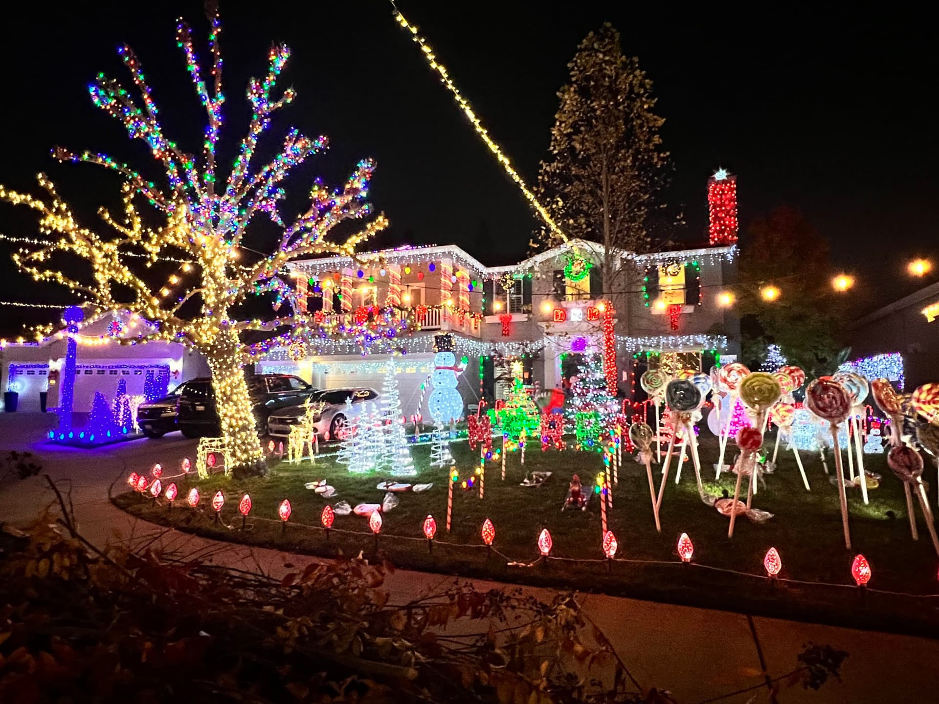 Morgan County Family Brightens Street with Elaborate Holiday Display