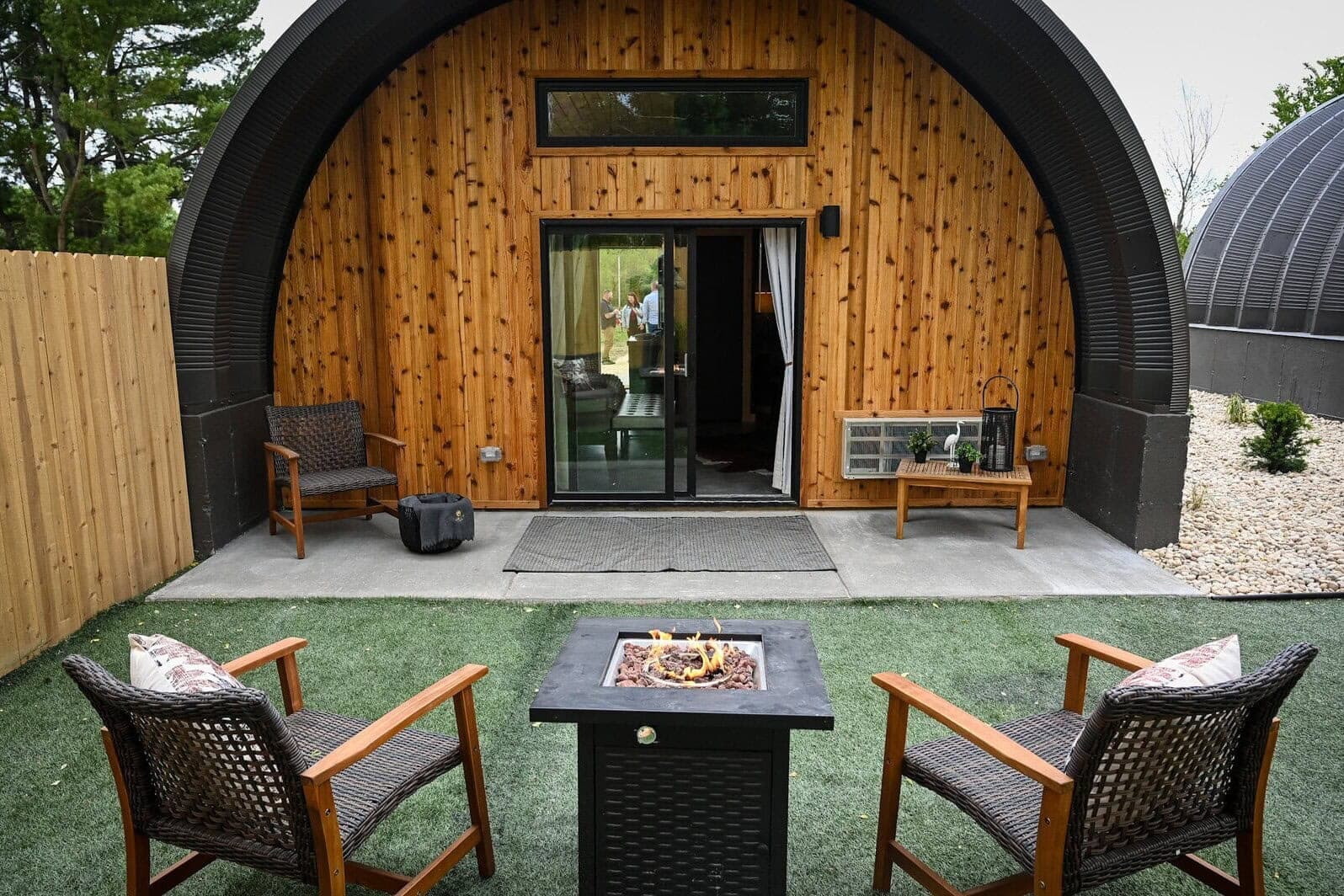 Wine barrel tiny homes turn Illinois getaway into boutique escape