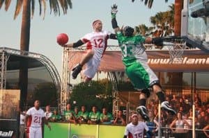 SlamBall's unique slang reveals the sport's airborne rulebook