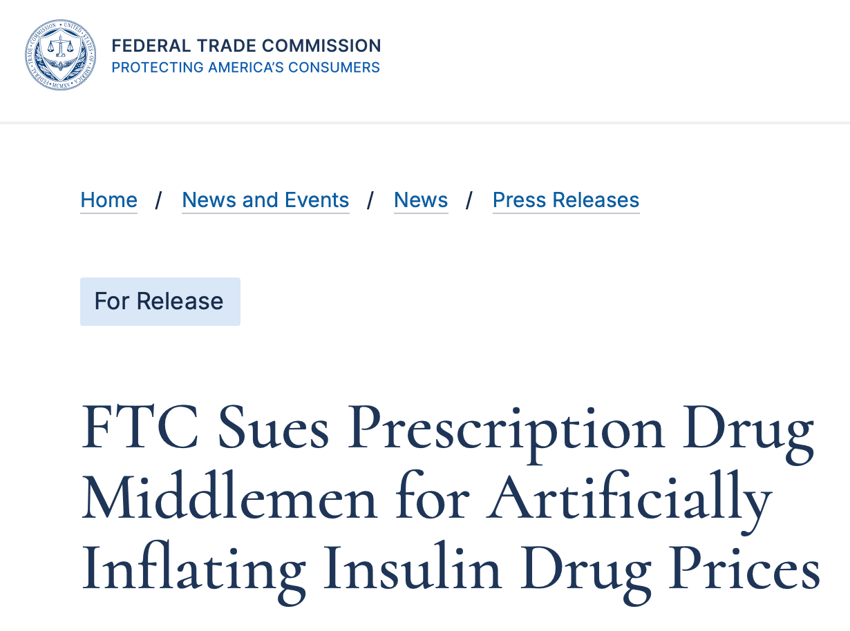 CVS Health Reaches Proposed Settlement With FTC Over Insulin Pricing