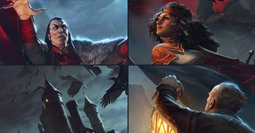 Artist Anna Podedworna Reveals Strahd Cover for Ravenloft: The Horrors Within