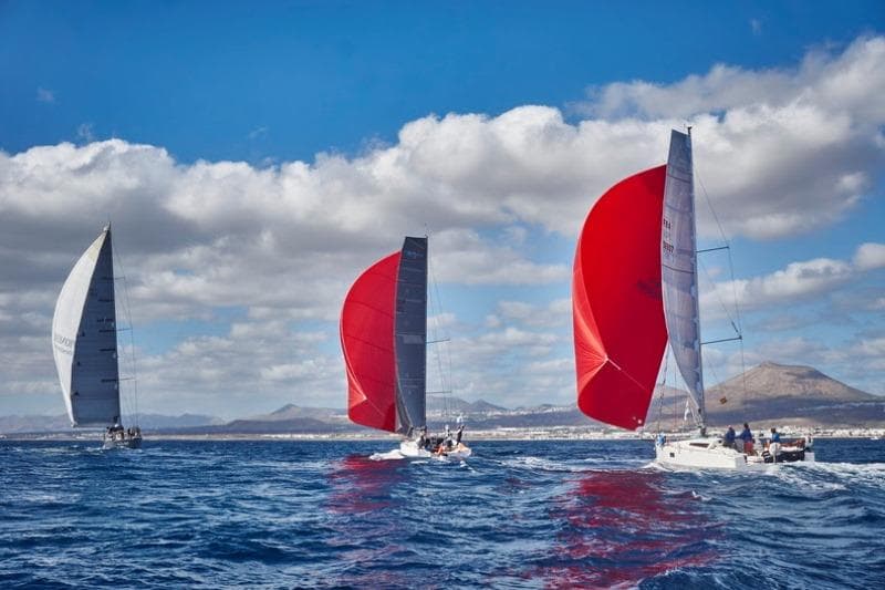 21 teams set sail from Lanzarote in RORC Transatlantic Race