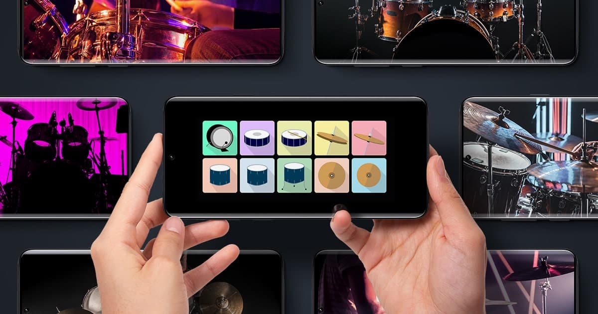 SessionTown virtual drum kit blends practice, recording, and beat sharing