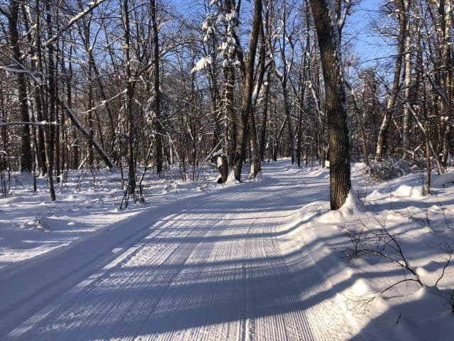 Three Island Park Warming House Opens, Trails Groomed for Winter