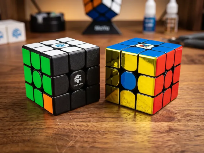 Frosted vs UV-coated cubes, how finish changes grip and durability
