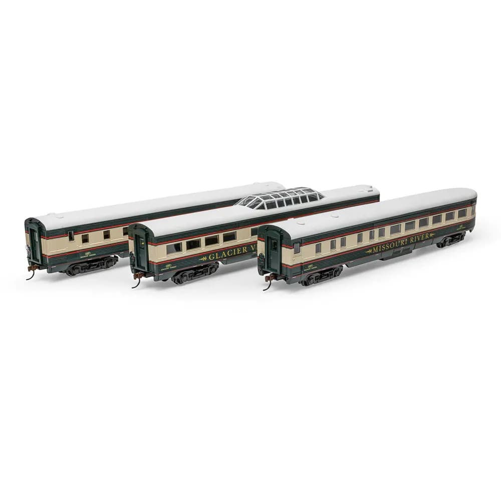 Athearn adds HO streamliner passenger cars to F-unit anniversary lineup