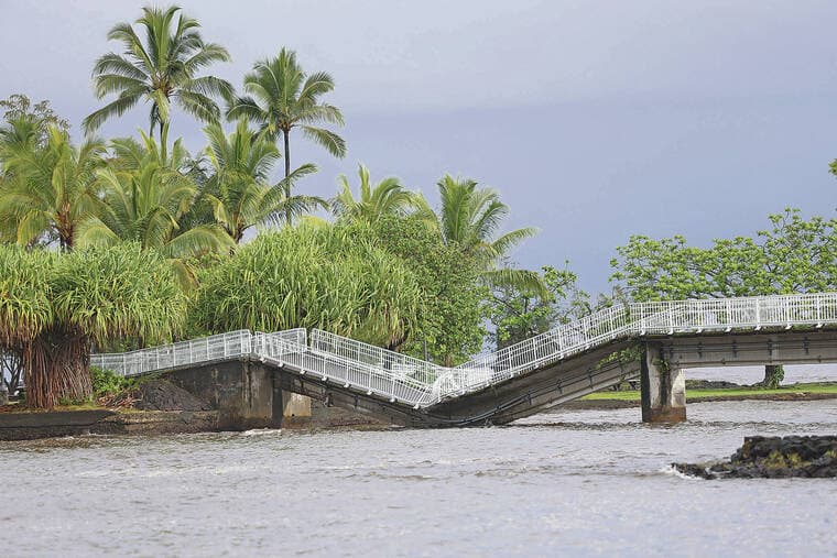 Hilo’s Coconut Island Footbridge to Be Fully Rebuilt After Collapse