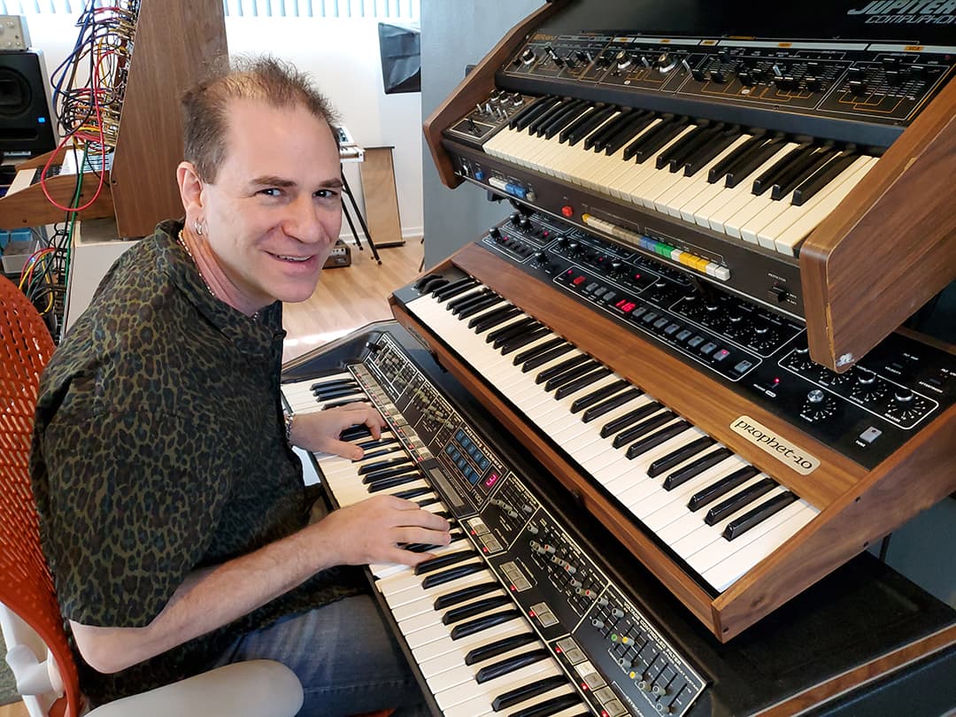 Mitchell Sigman’s Memory Banks celebrates vintage synths, live hardware, and vocoder magic