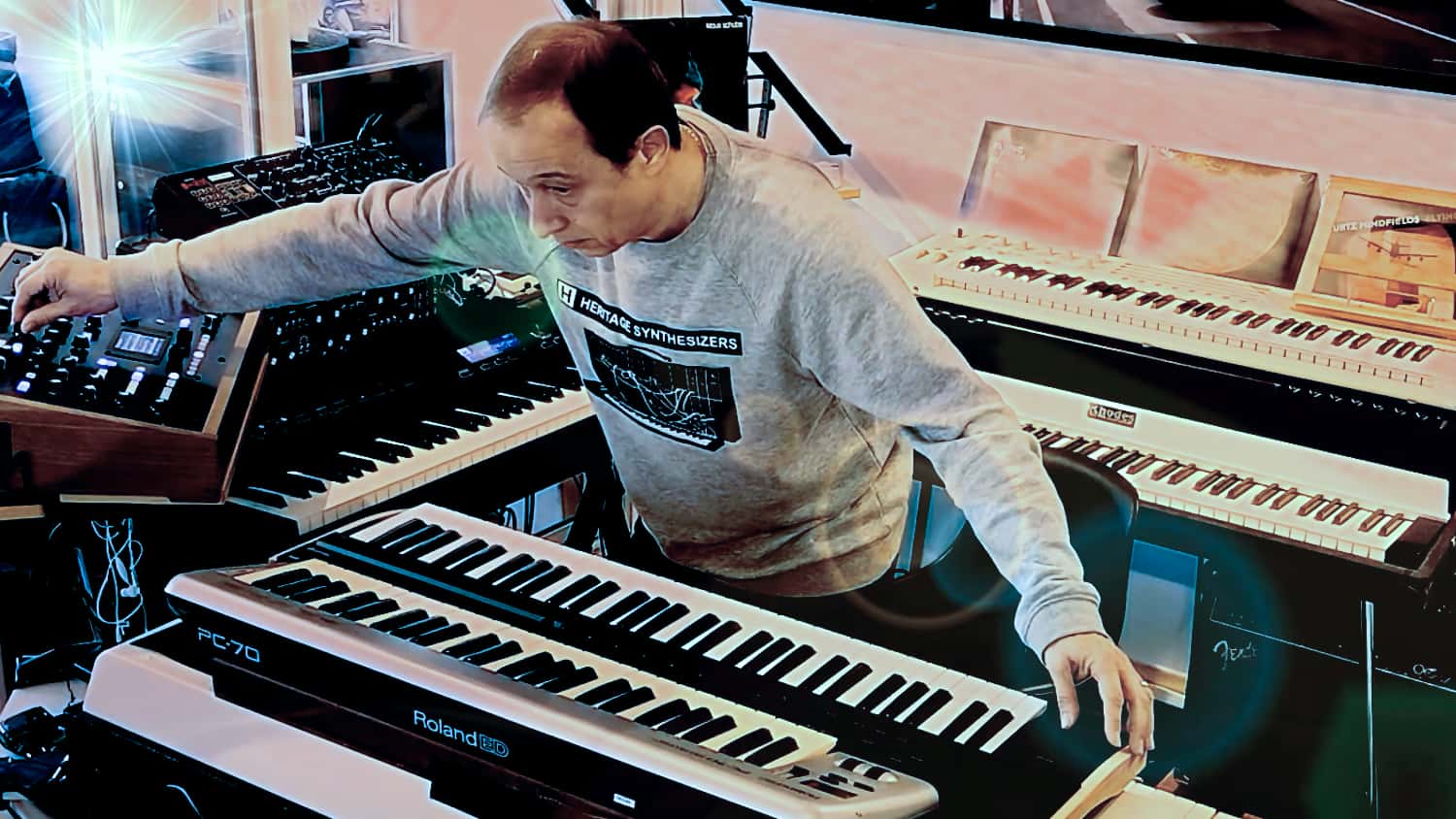 Kurtz Mindfields honors Klaus Schulze with live Berlin School synth tribute