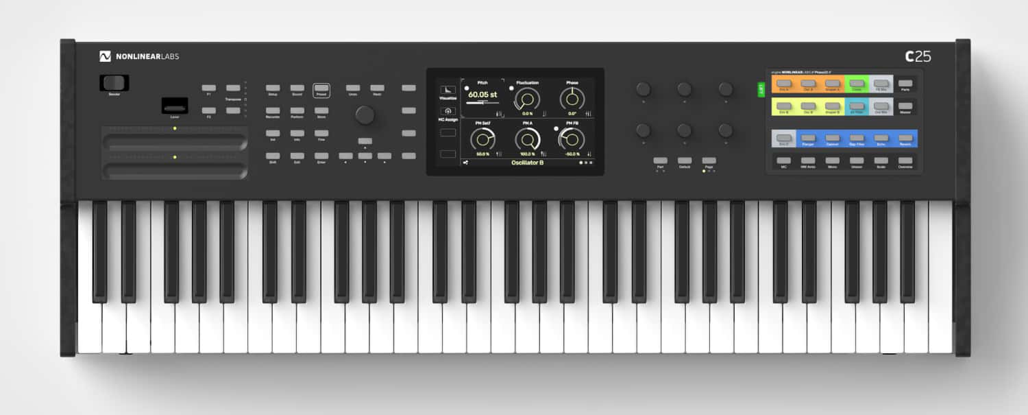 Nonlinear Labs previews C25, compact C15 successor for touring musicians