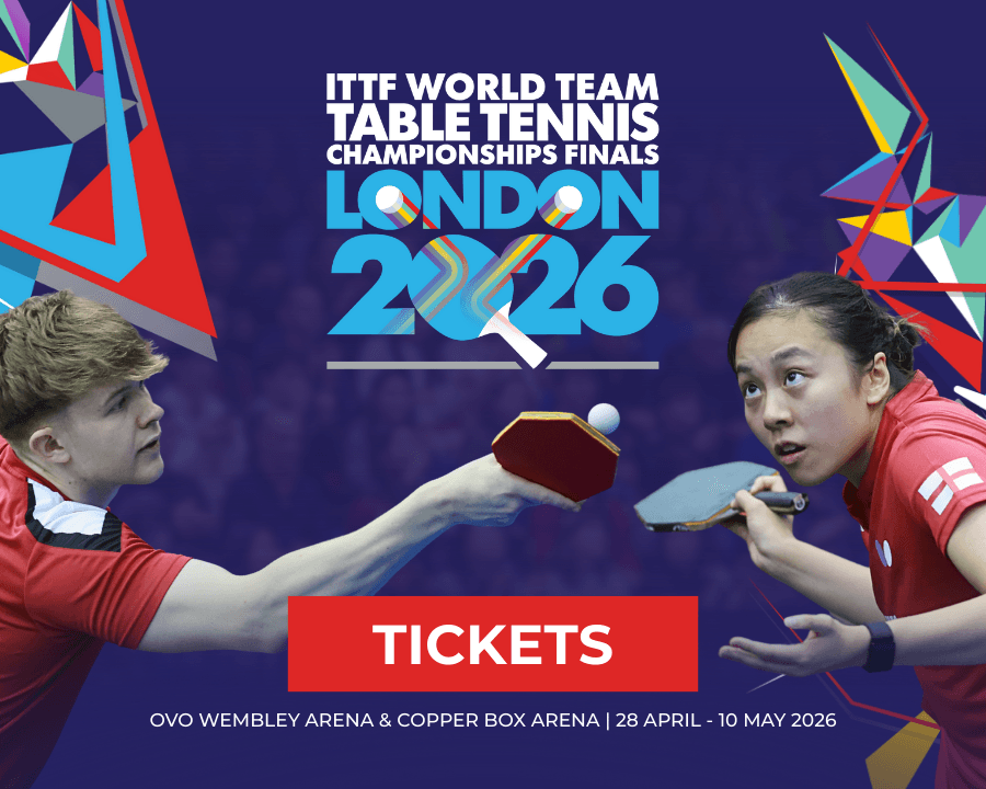 World’s Top Stars Confirmed for Centenary Table Tennis Finals in London