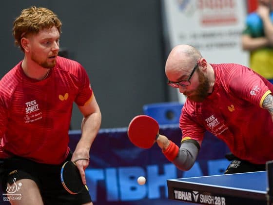 Perry and Shilton win class 14 doubles gold in Slovenia