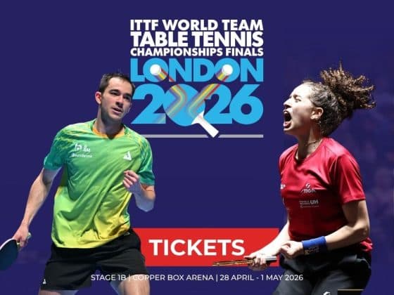 Hugo Calderano leads star-studded London 2026 opener at Copper Box Arena