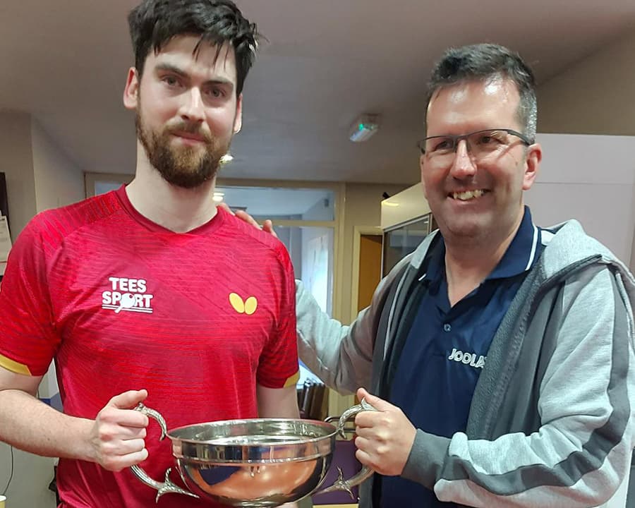 David McBeath wins Isle of Wight charity table tennis tournament