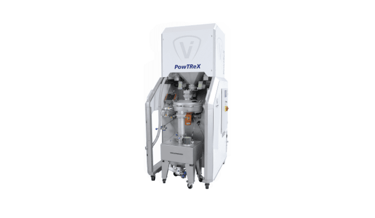 Volkmann Launches PowTReX Automating Enclosed Metal Powder Handling and Sieving