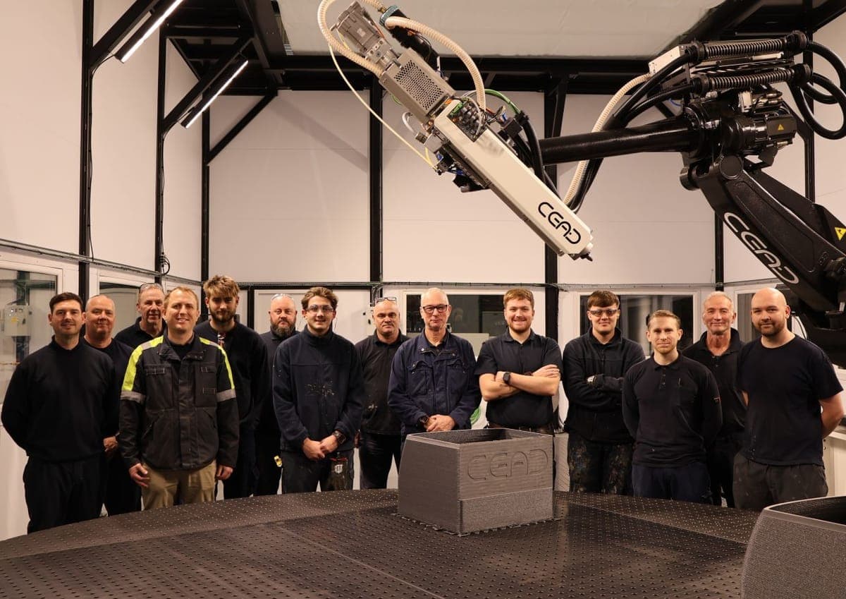 Sheffield Forgemasters installs large-format hybrid 3D cell for casting patterns