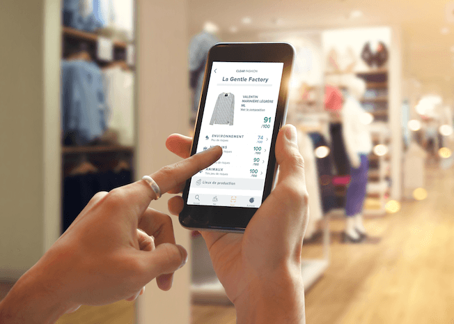 Clear Fashion App Lets Shoppers Scan Garments for Environmental Impact Scores