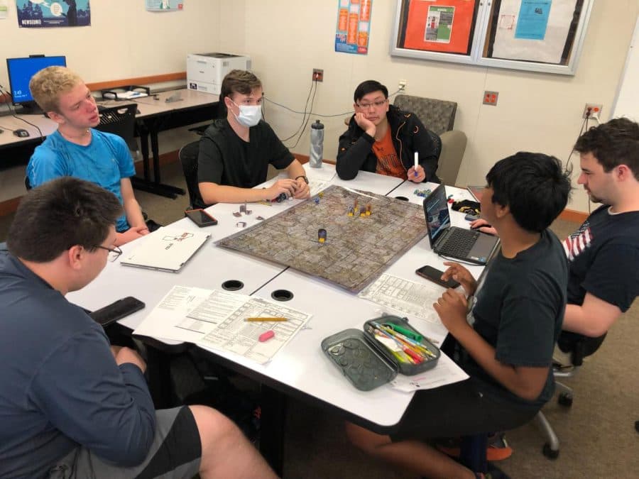 Flint Memorial Library Continues High-School Dungeons & Dragons Club with Homebrew Sandbox