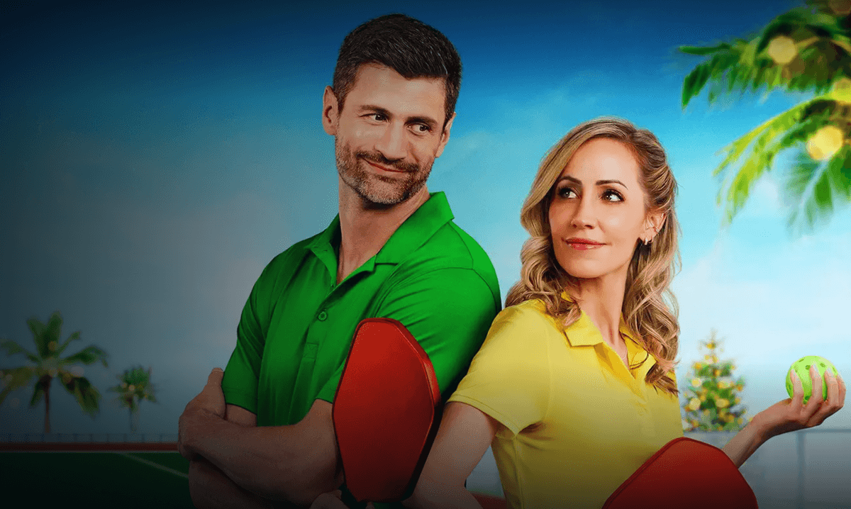 Lifetime's Pickleball Christmas movie plays badly on court, still charming