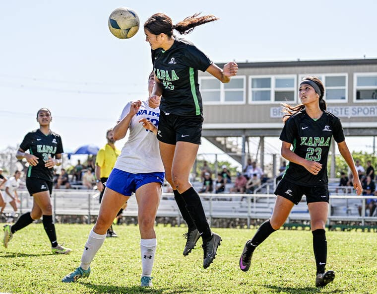 Kapā‘a Shuts Out Waimea, Both Teams Advance to State