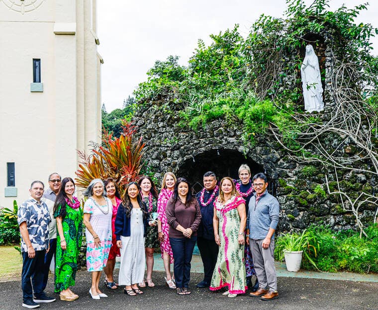 Catholic Charities Leadership Councils Commissioned at Kapaia Church, Bolstering Local Services