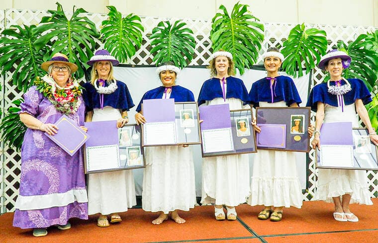 Lei Hulu Kauaʻi Celebrates First Graduates in Traditional Feather Lei Ceremony