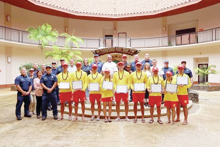 Okinawan Lifeguards Complete Kaua‘i Exchange, Receive Certificates at Moʻikeha Rotunda