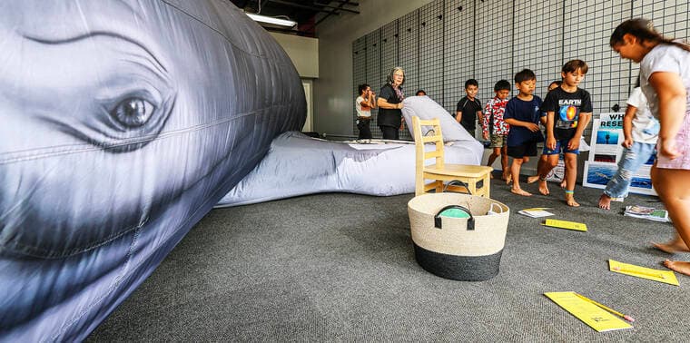 Kalaheo Elementary second-graders learn business, culture at Kukui Grove Center