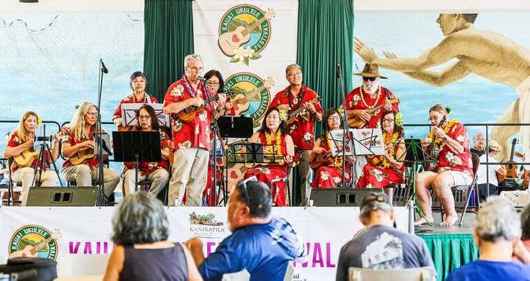 Kauai Ukulele Festival Brings Generations, Schools, Makers Together at Kukui Grove