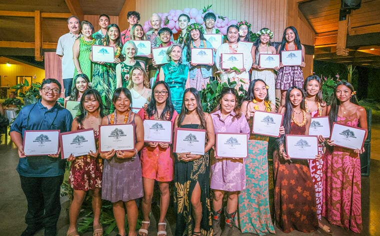 Kauai High Foundation awards $106,000 in scholarships to 40 graduates