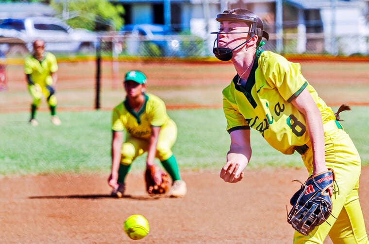 Kapaa softball routs Waiakea 19-2, advances in state tournament