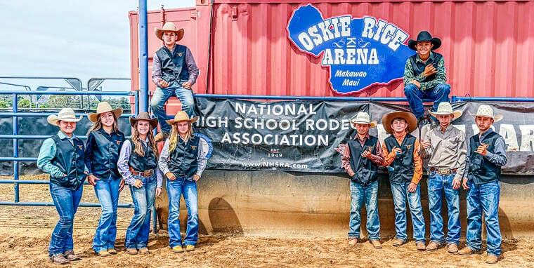 Kauai riders shine at state junior high rodeo finals