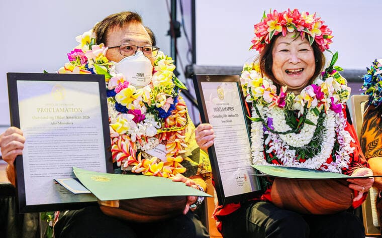 Kauai honors Alan Momohara, Renee Takahashi as outstanding kūpuna
