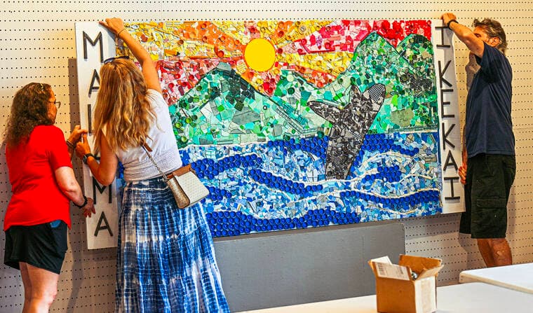 Kaua‘i artists turn marine debris into World Ocean Day exhibit