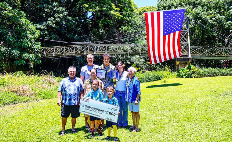 Waimea High graduate Swede Sandblom wins Kapaia Foundation scholarship