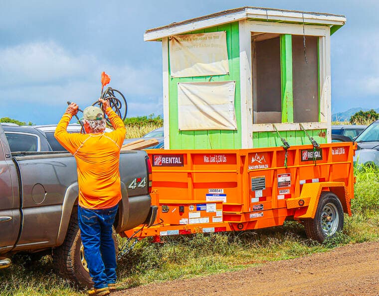 Kauai County Farm Bureau wraps up fair liquidation sale at Vidinha Stadium